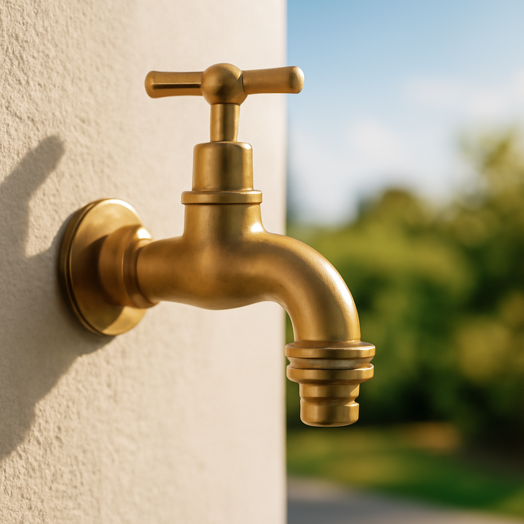 Rasentrimmer – Anwendung im Garten (KI)