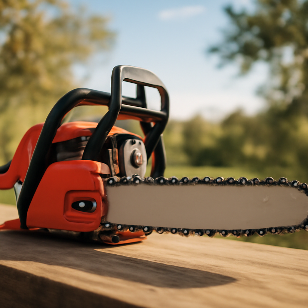 Rasentrimmer – Anwendung im Garten (AI)