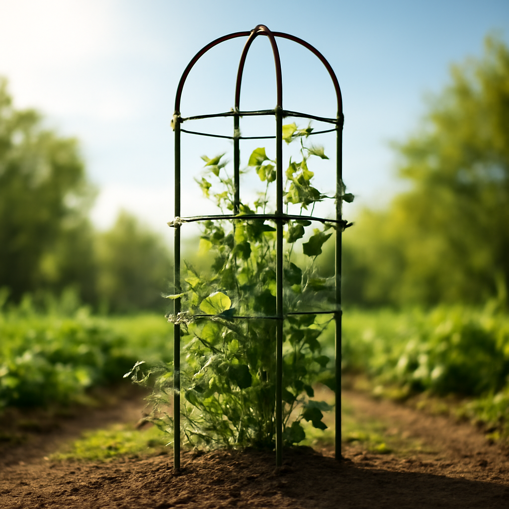 Rasentrimmer – Anwendung im Garten (KI)