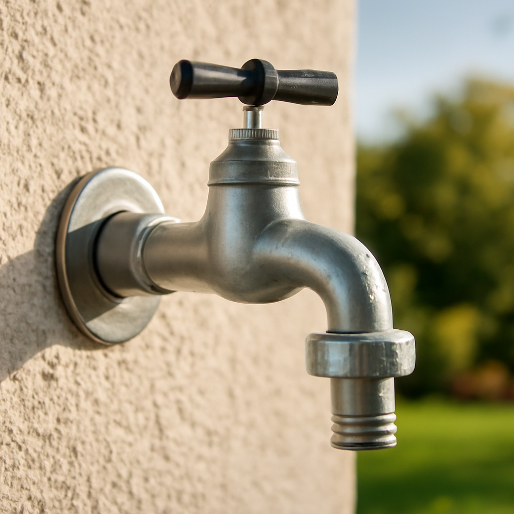 Rasentrimmer – Anwendung im Garten (KI)