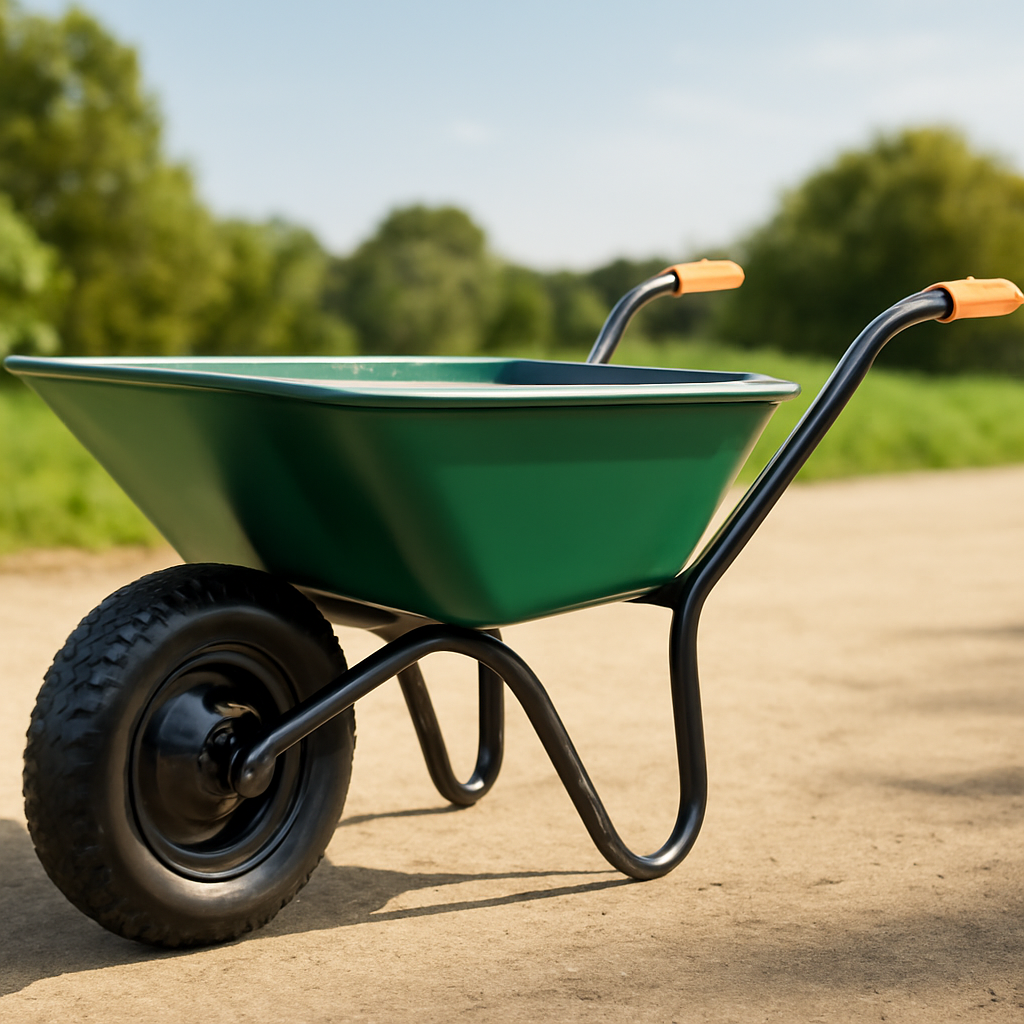 Rasentrimmer – Anwendung im Garten (AI)