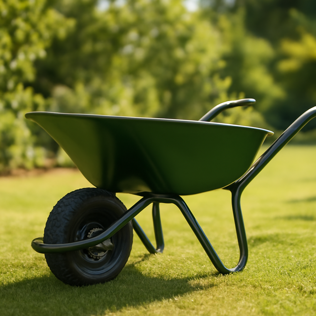 Rasentrimmer – Anwendung im Garten (AI)