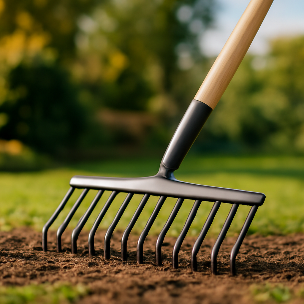 Rasentrimmer – Anwendung im Garten (AI)