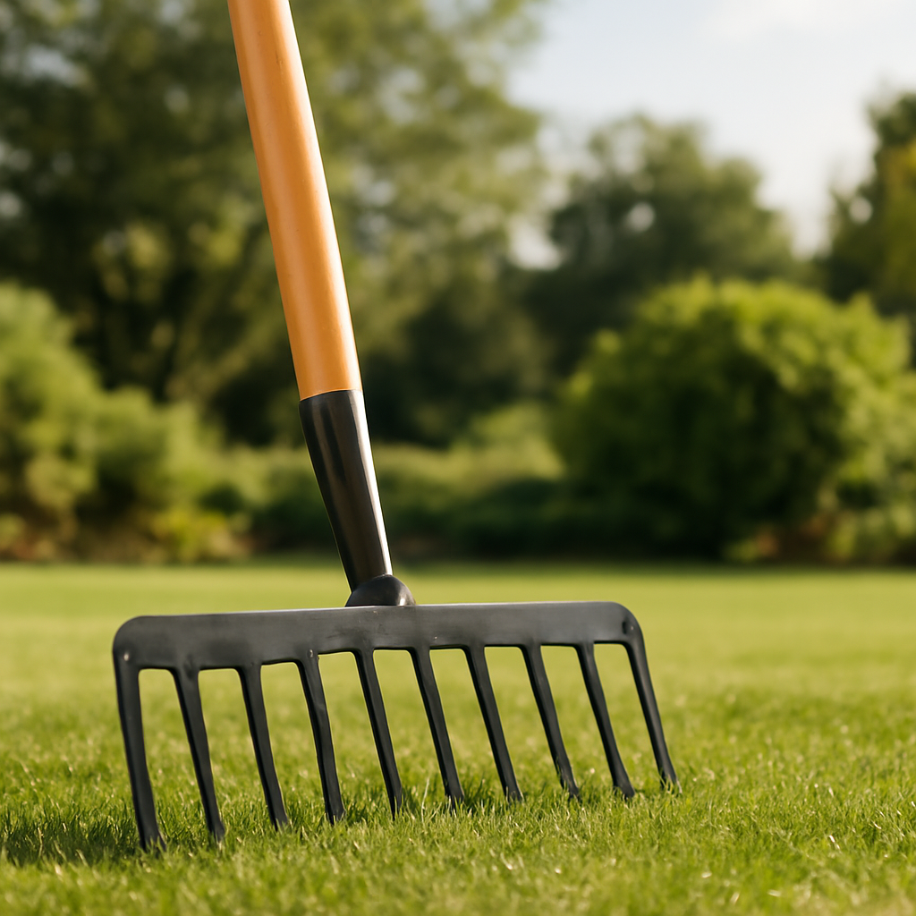 Rasentrimmer – Anwendung im Garten (AI)