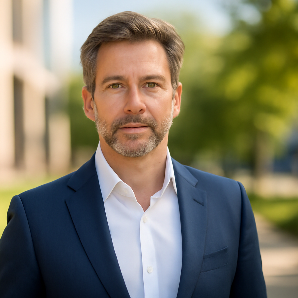 Rasentrimmer – Anwendung im Garten (AI)