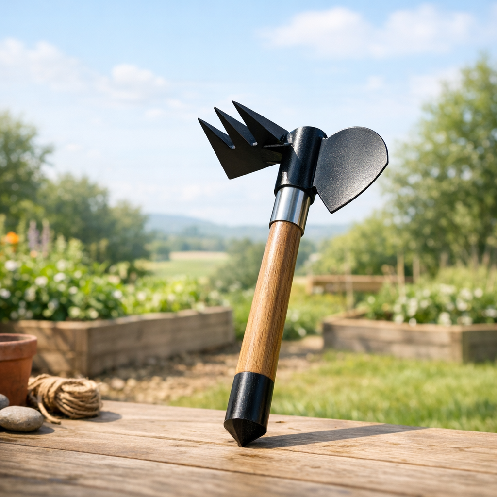 Rasentrimmer – Anwendung im Garten (AI)