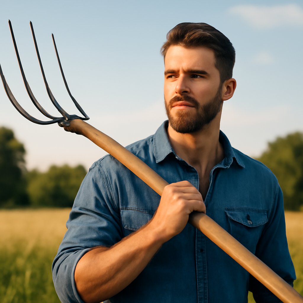 Rasentrimmer – Anwendung im Garten (AI)