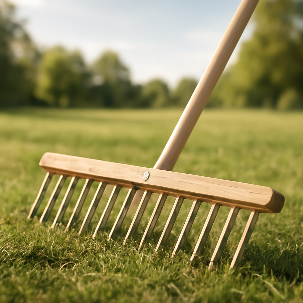 Rasentrimmer – Anwendung im Garten (AI)