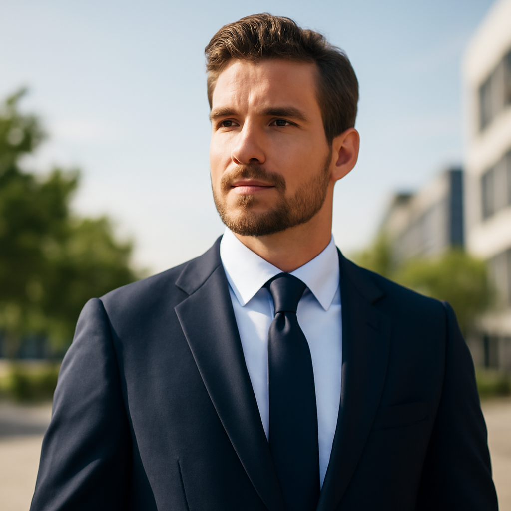 Rasentrimmer – Anwendung im Garten (KI)