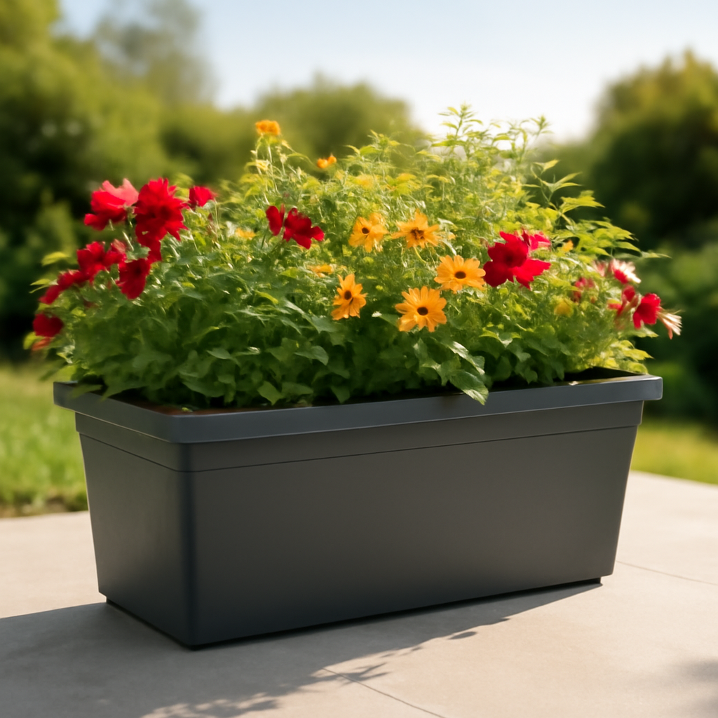 Rasentrimmer – Anwendung im Garten (KI)