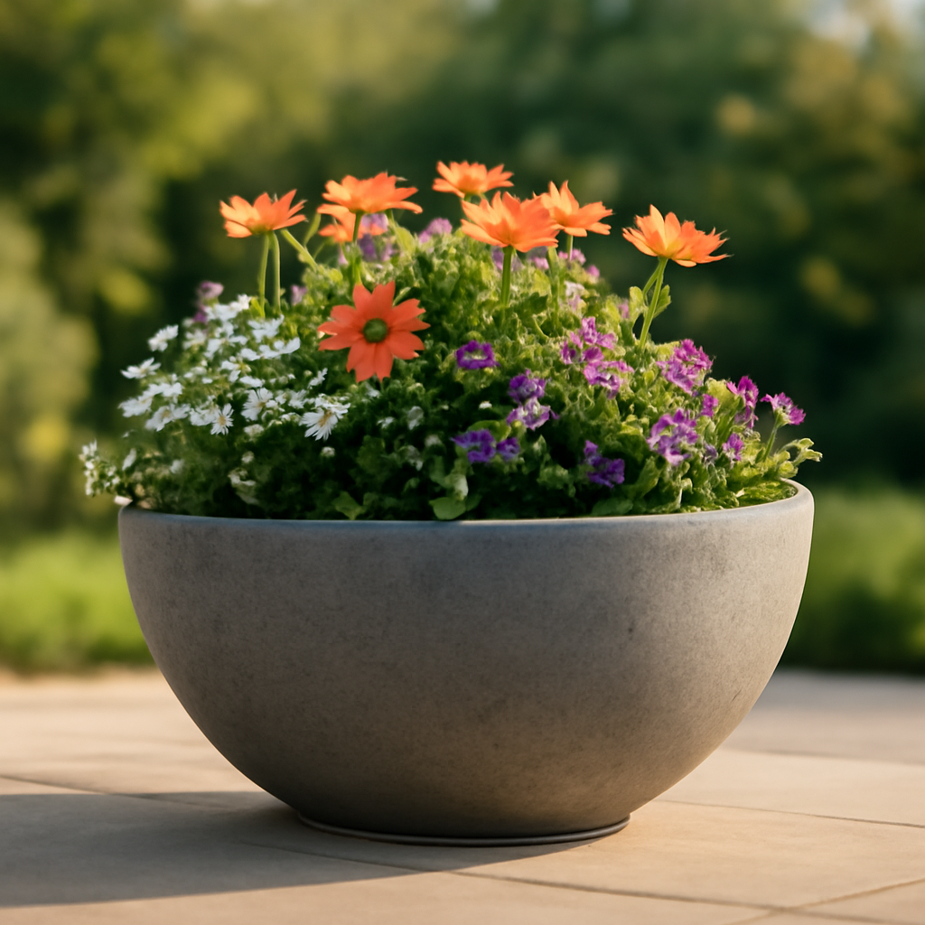 Rasentrimmer – Anwendung im Garten (KI)