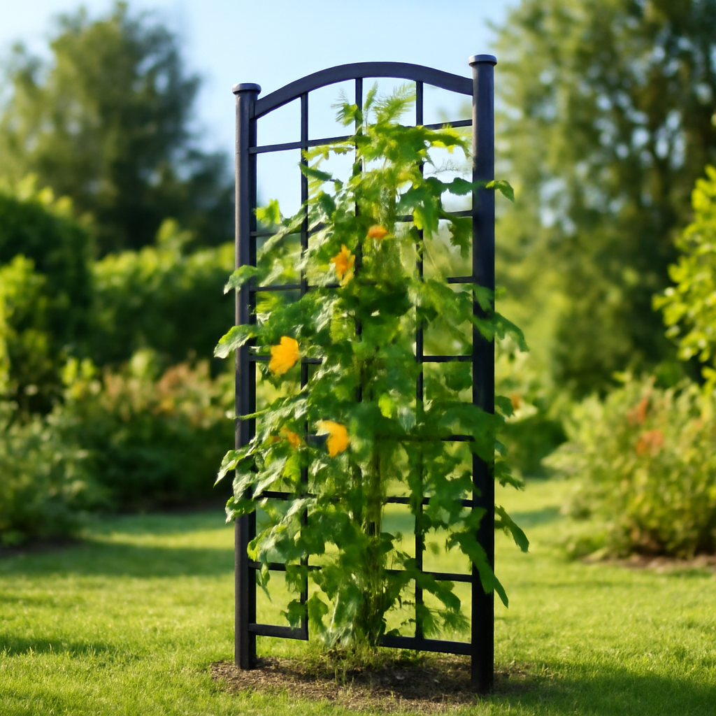 Rasentrimmer – Anwendung im Garten (KI)