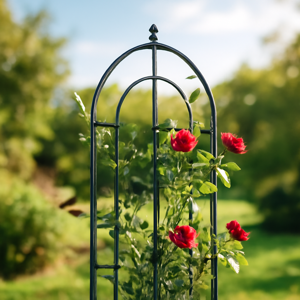 Rasentrimmer – Anwendung im Garten (KI)