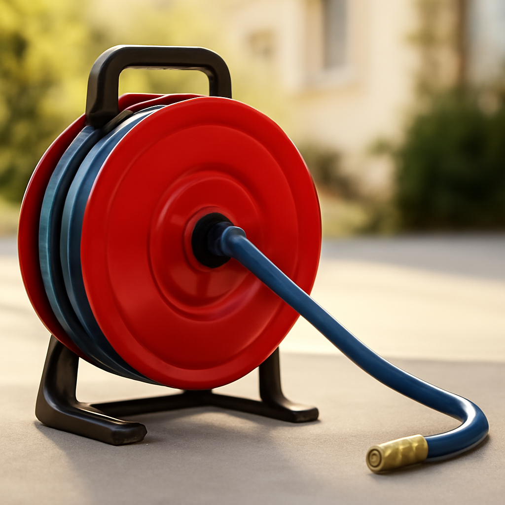 Rasentrimmer – Anwendung im Garten (KI)