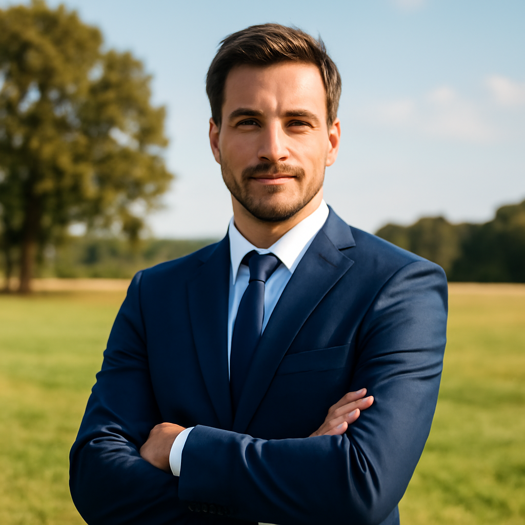 Rasentrimmer – Anwendung im Garten (AI)