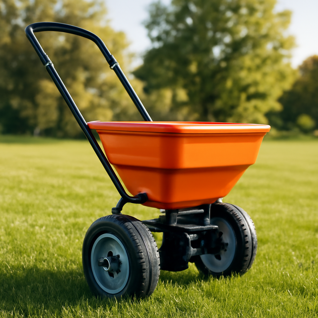 Rasentrimmer – Anwendung im Garten (KI)