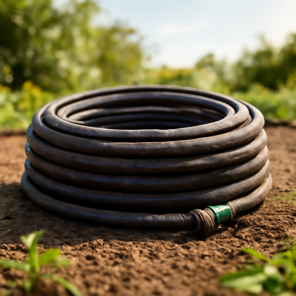 Rasentrimmer – Anwendung im Garten (KI)