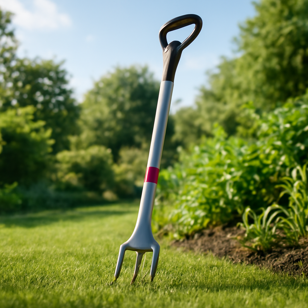 Rasentrimmer – Anwendung im Garten (KI)