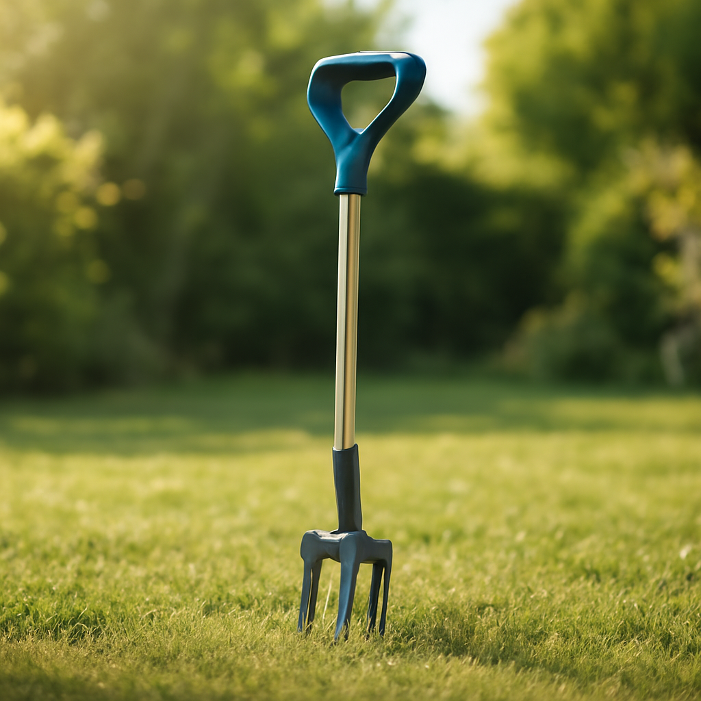 Rasentrimmer – Anwendung im Garten (KI)