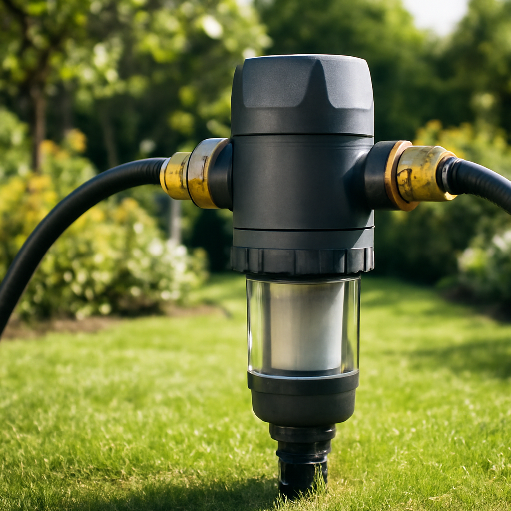 Rasentrimmer – Anwendung im Garten (KI)